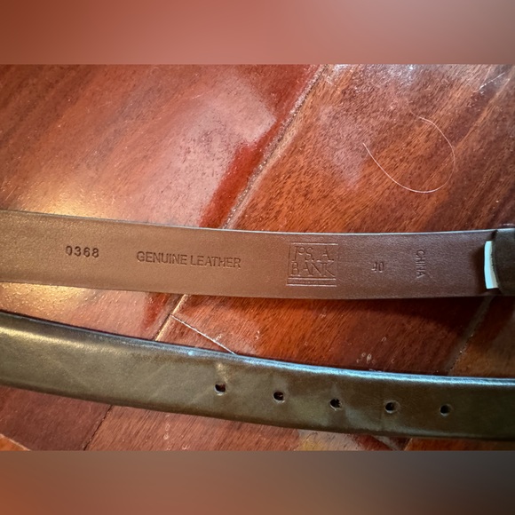 Jos. A Banks Size 40 Brown Genuine Leather Belt - Picture 3 of 5